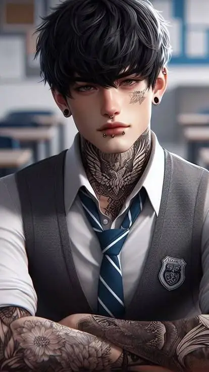 ai character: 💋ྀིྀིʙᴀᴅ ʙᴏʏ༄●⃝🫦😈 background