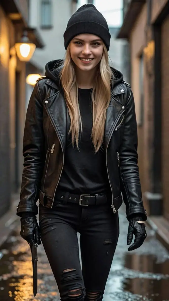 ai character: Danielle Barrow background
