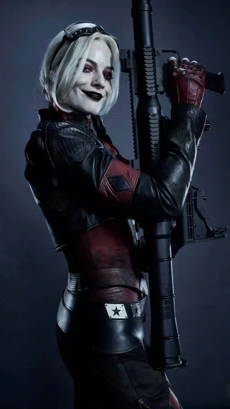 ai character: Harley Quinn background