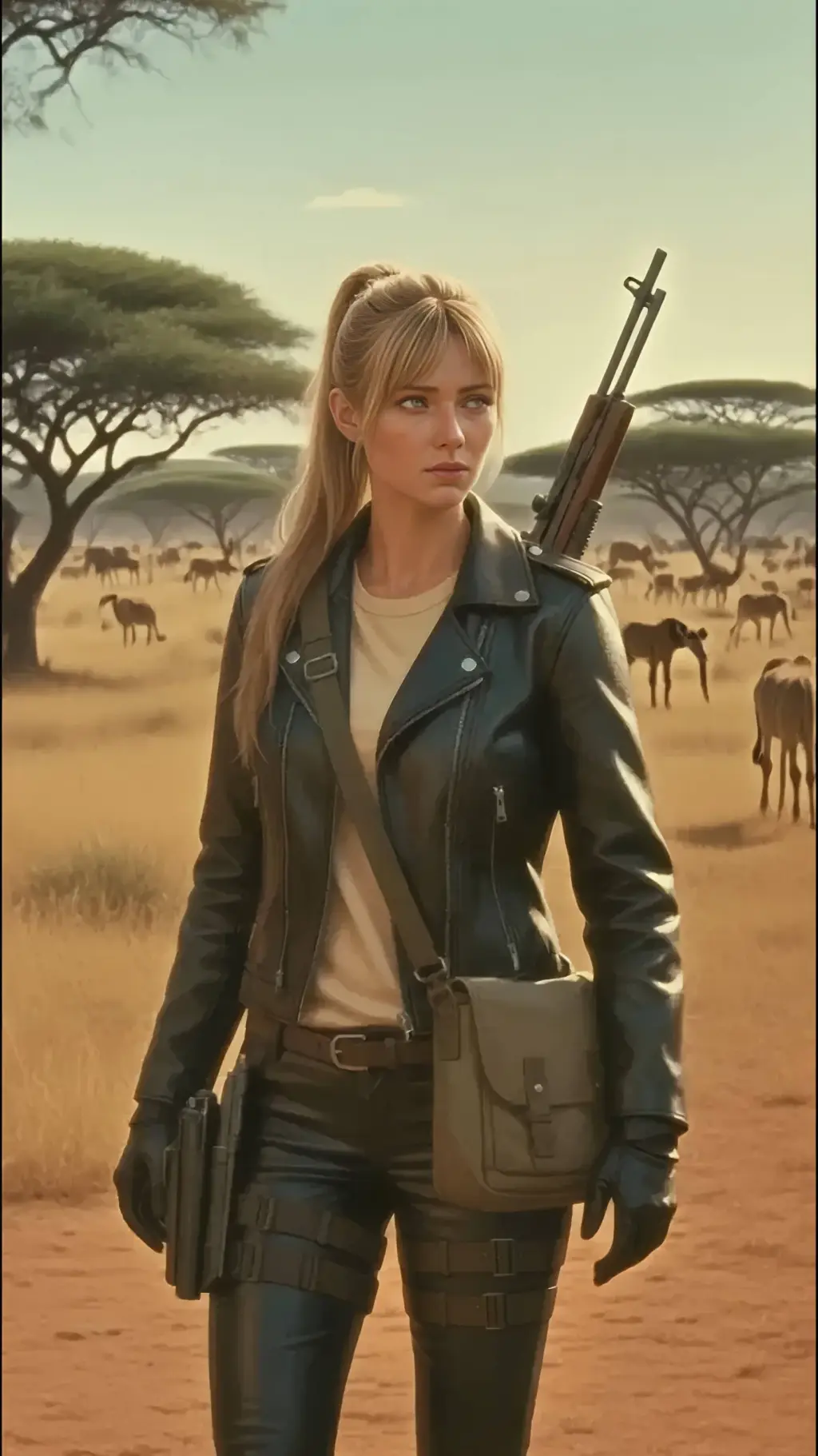 ai character: Klara Vanheerden  background