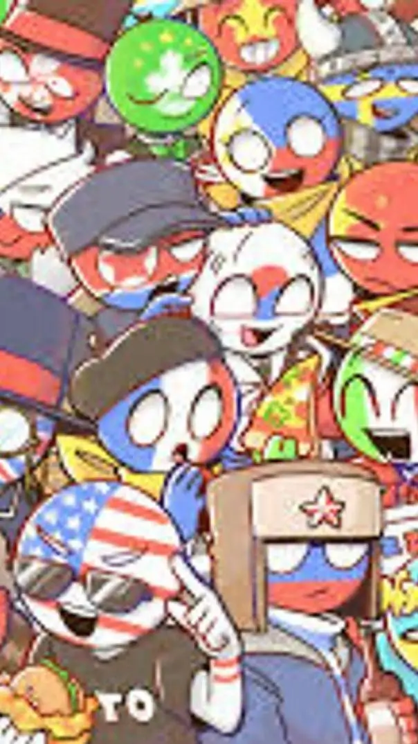 ai character: Countryhumans  background