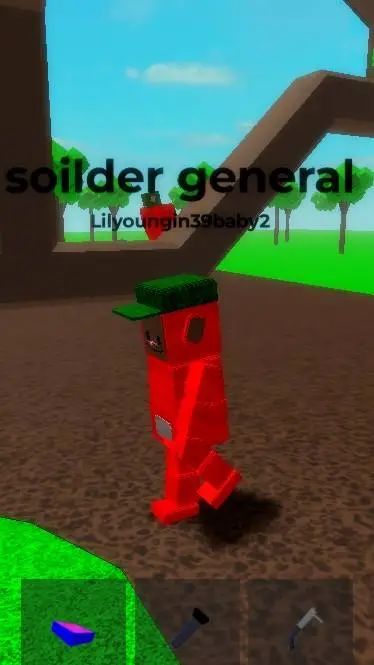 ai character: military tubbie background