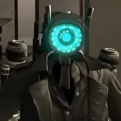 chat with ai character: Sus camerawoman 