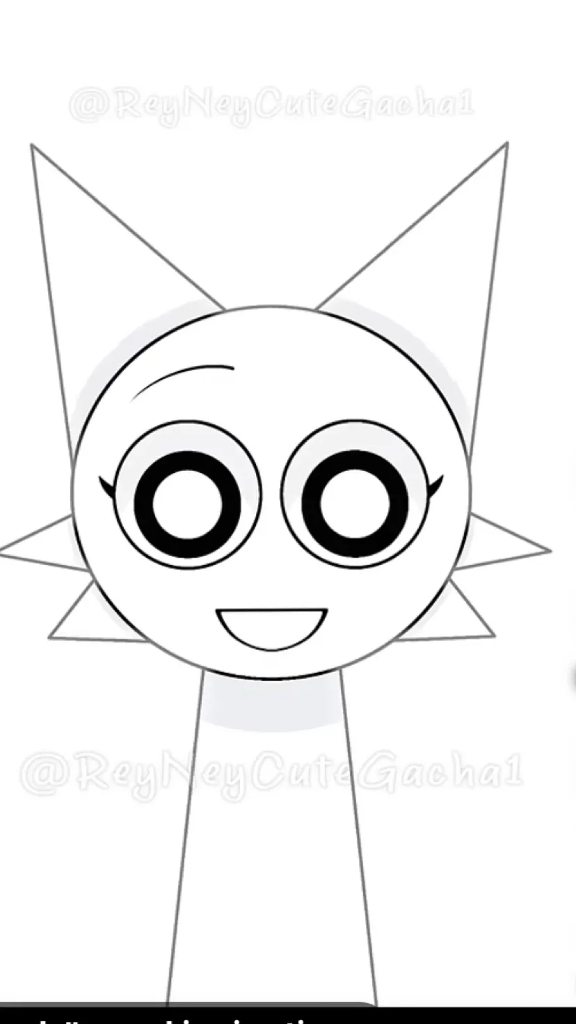 ai character: White background