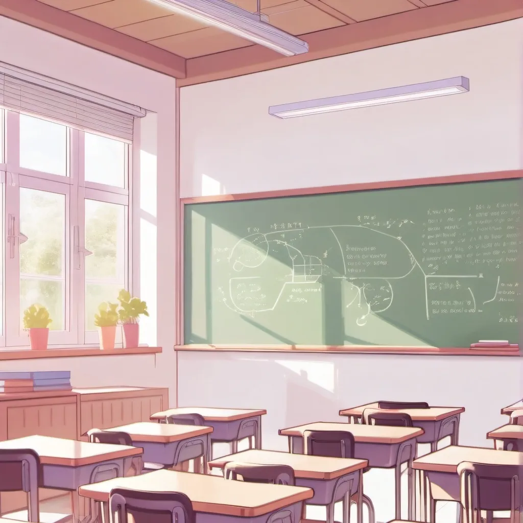 chat with ai character: Classroom