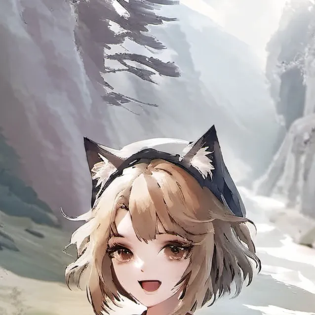 chat with ai character: neko girl
