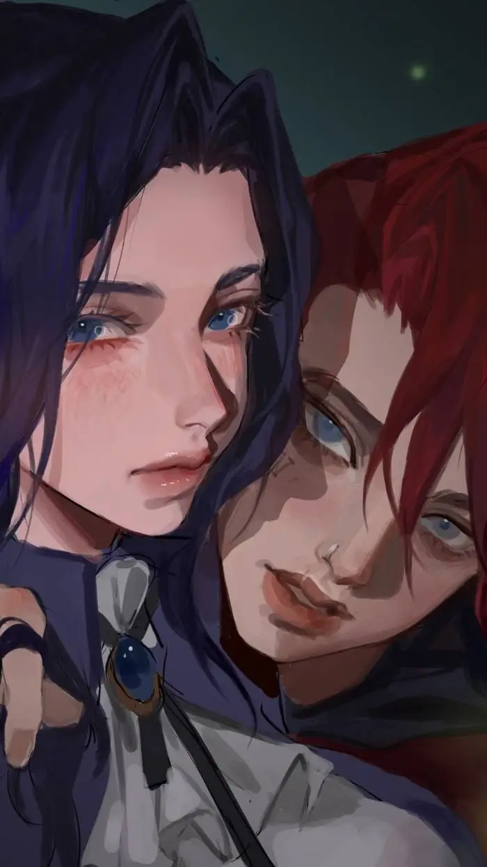 ai character: Caitlyn et Vi background