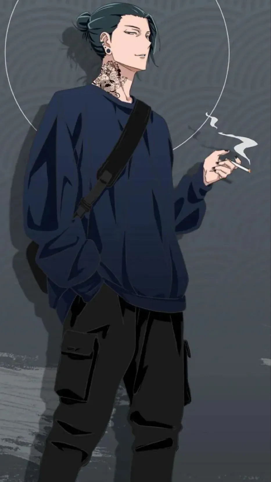 ai character: Geto background