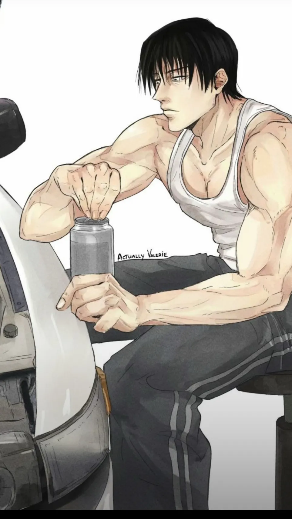 ai character: Toji background