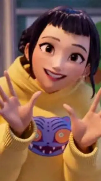 ai character: zoey  background