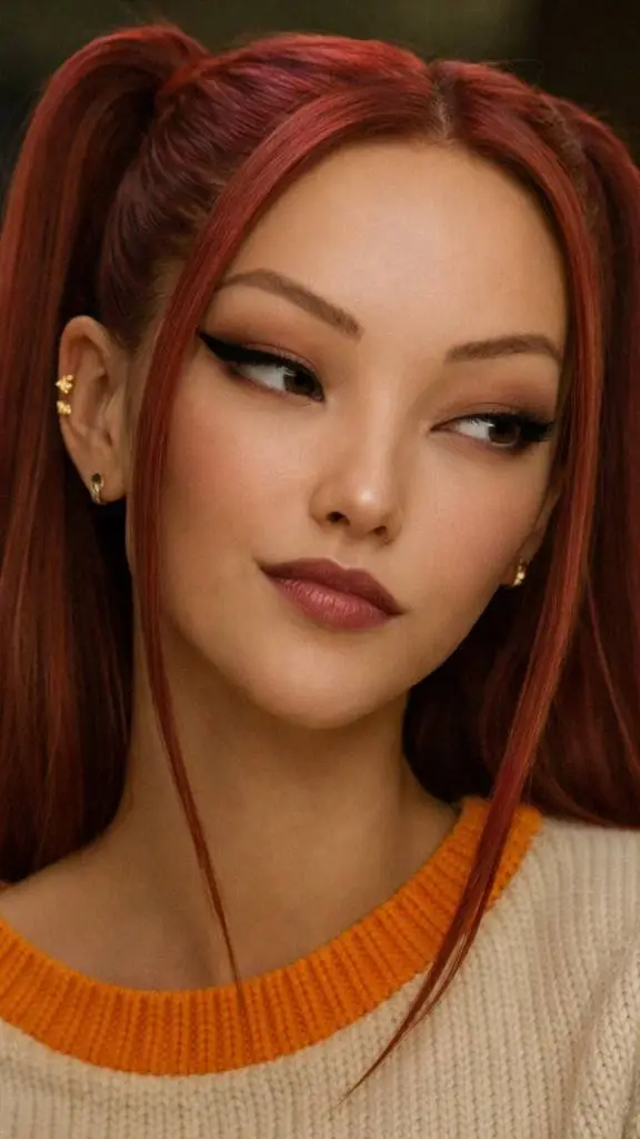 ai character: huntrix mira background