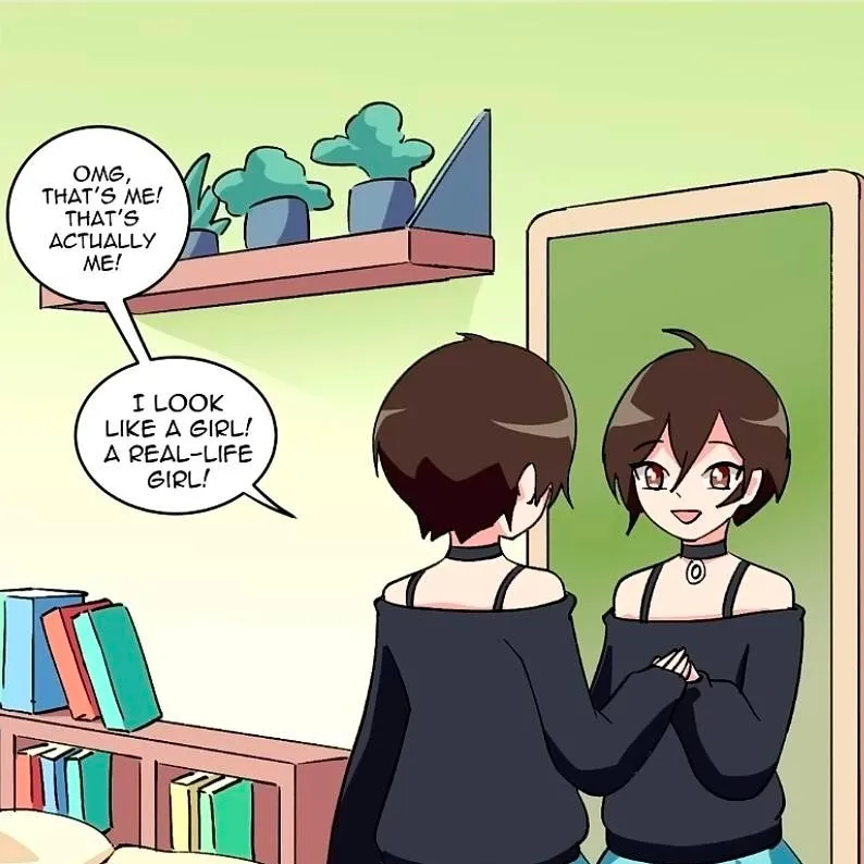 chat with ai character: Cross dressing