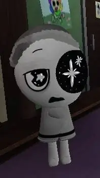 ai character: Astro vintaje background