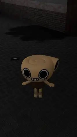 ai character: Shelly abandonada  background
