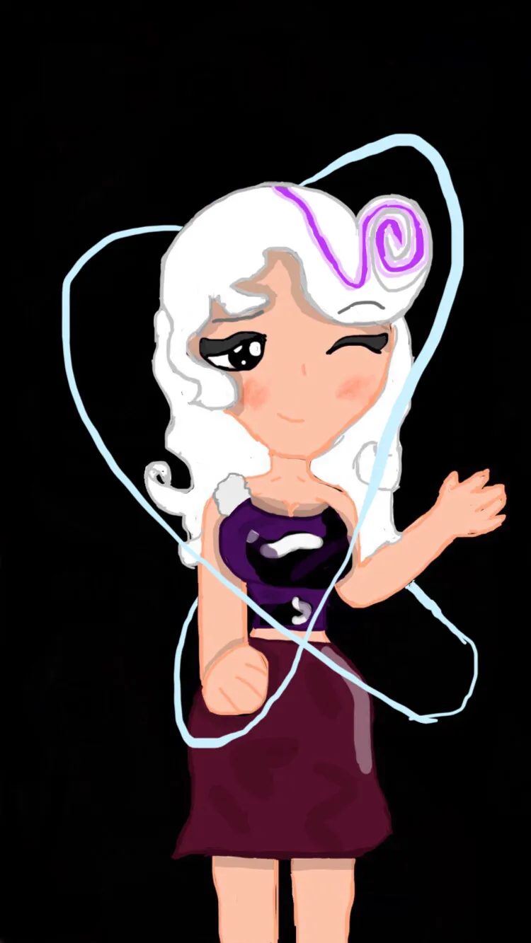 ai character: Open this pls background