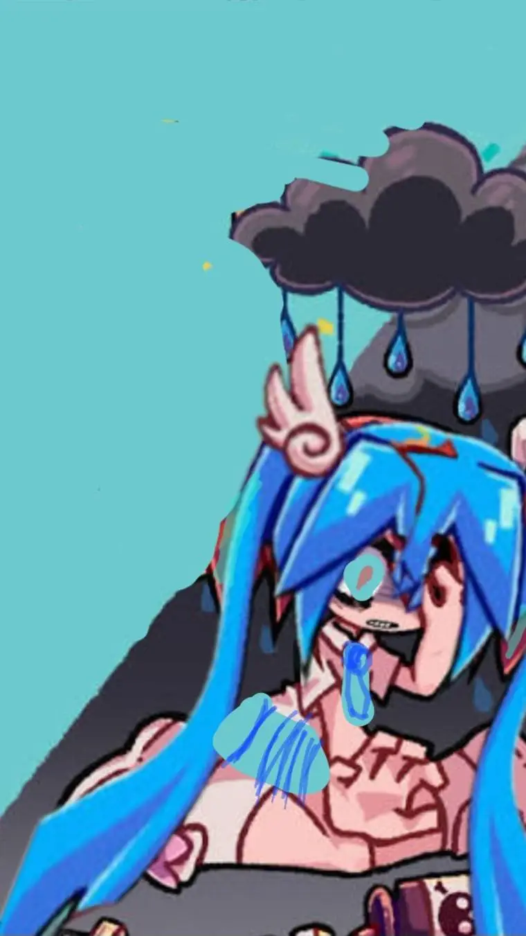 ai character: miku neru teto background