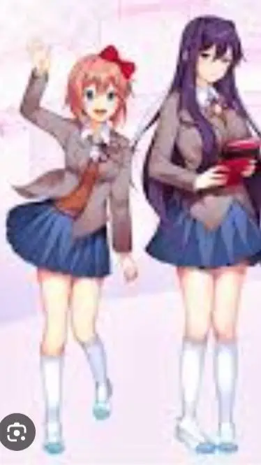 ai character: DDLC background