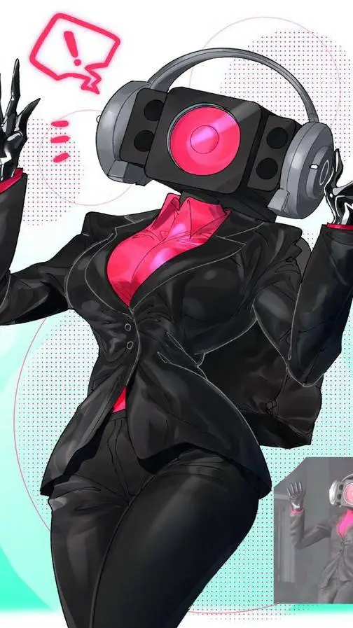 ai character: Speaker Woman background