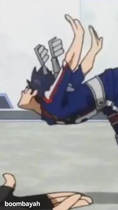 ai character: Tenya Iida goofy  background