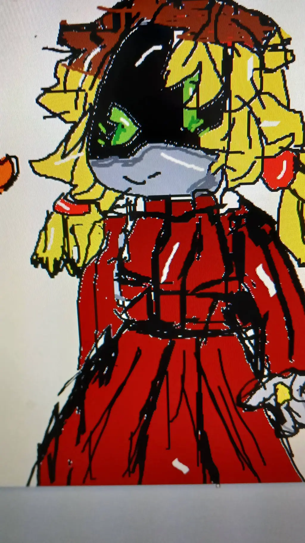ai character: me but Md  background