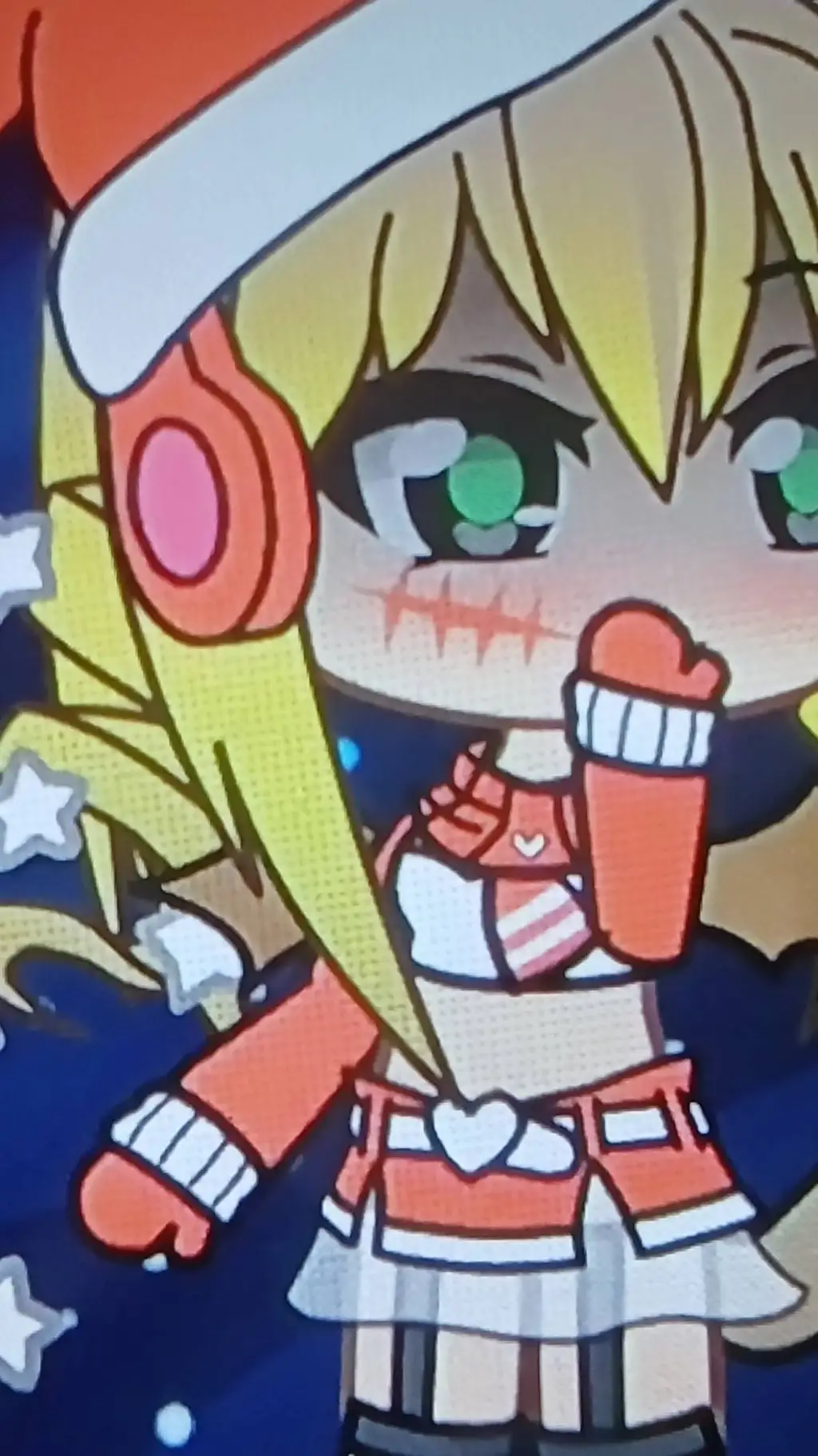 ai character: me in gacha background