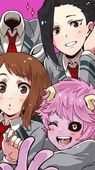 ai character: Mha Spin Bottle background