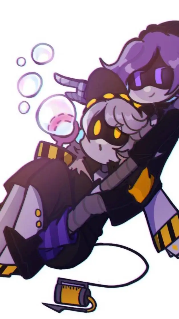 ai character: N and Uzi background