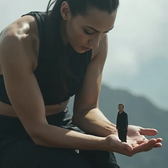 chat with ai character: Giantess Gina