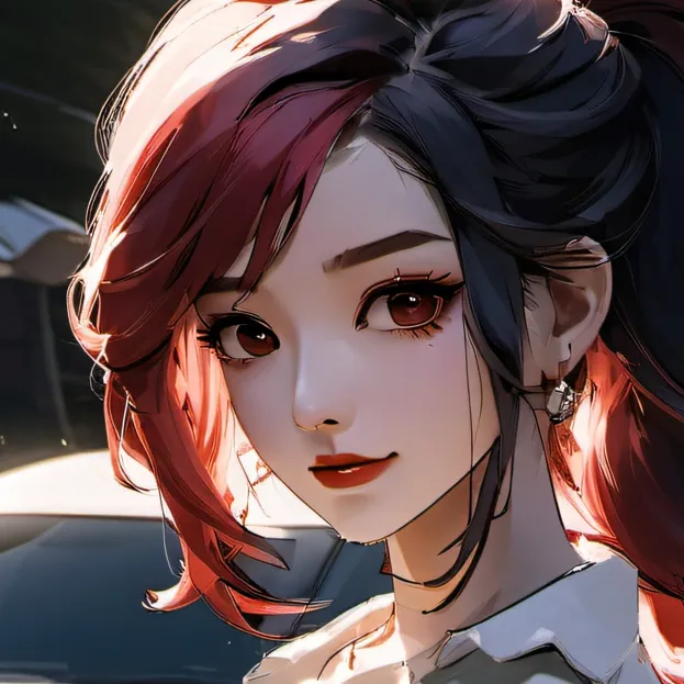 chat with ai character: Servant karma girl