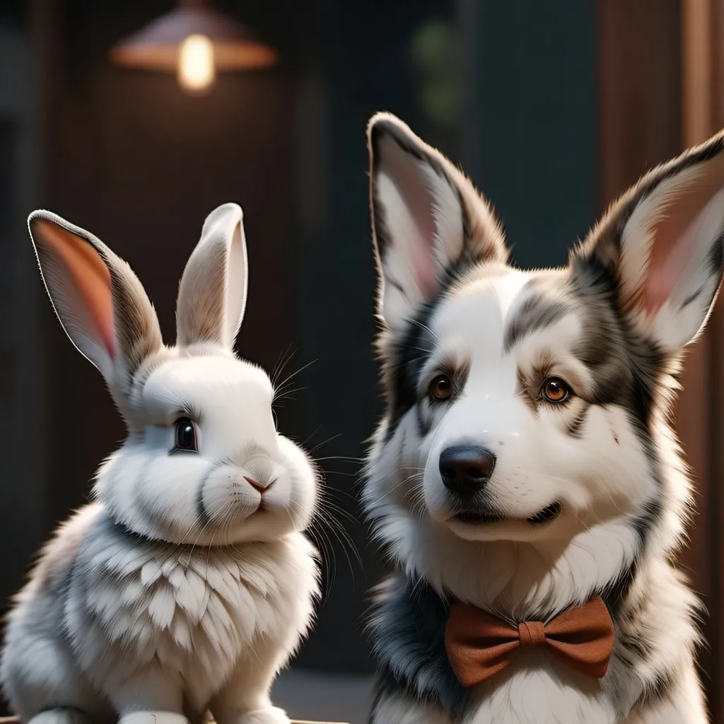 chat with ai character: Bunny and Dog