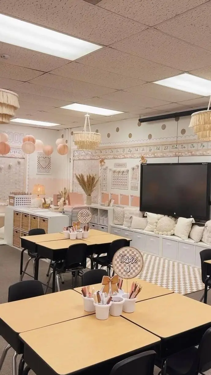 ai character: kindergarden  background