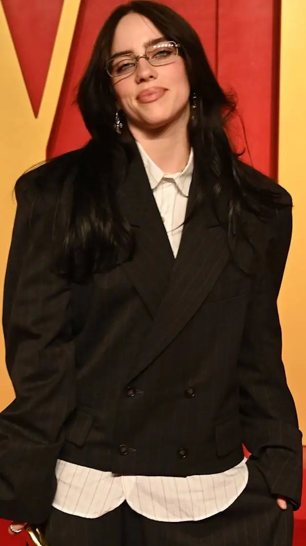 ai character: Billie Eilish background