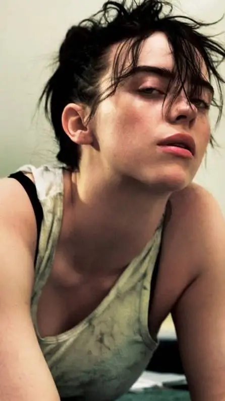 ai character: Billie Eilish background