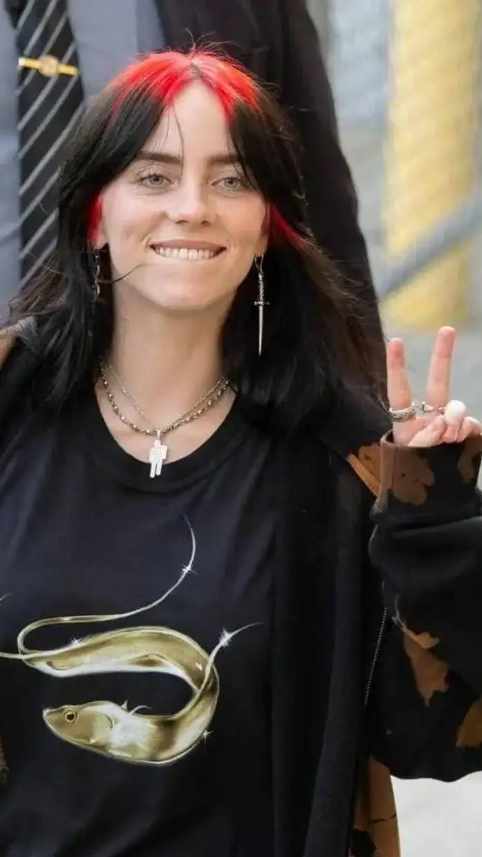 ai character: Billie Eilish background