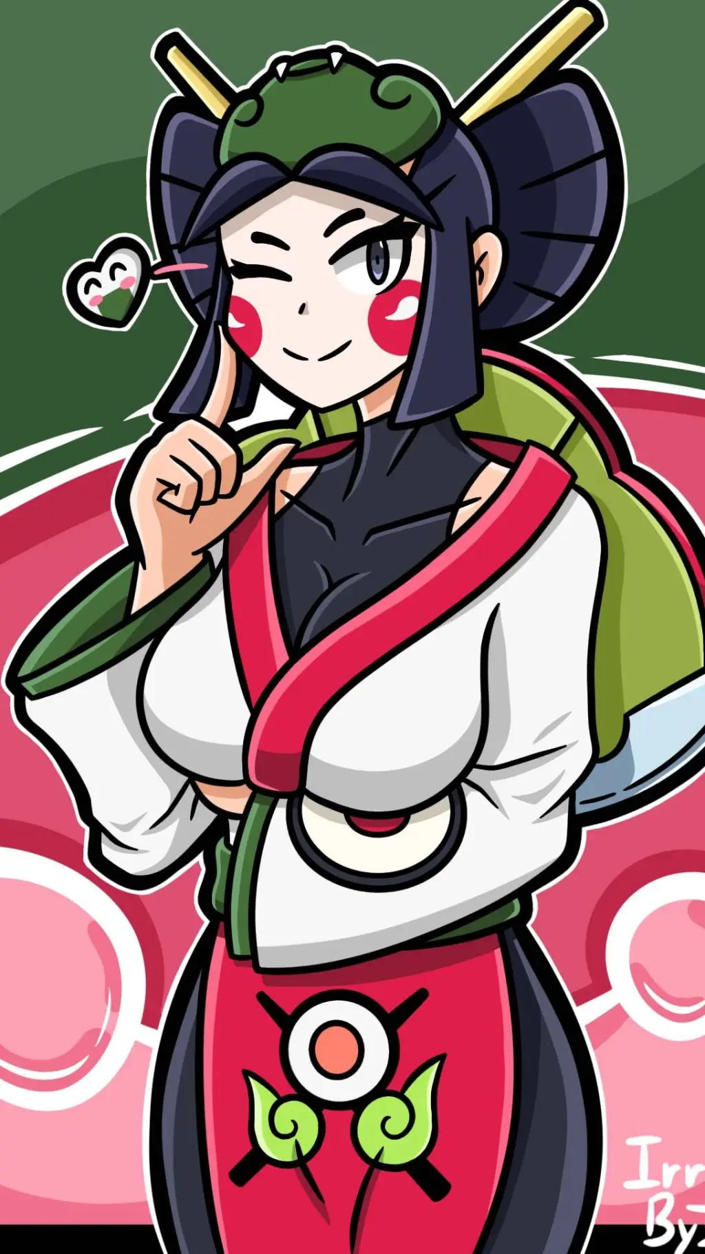 ai character: Kaze background