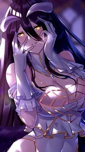 ai character: Albedo background