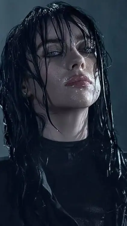 ai character: Billie eilish background