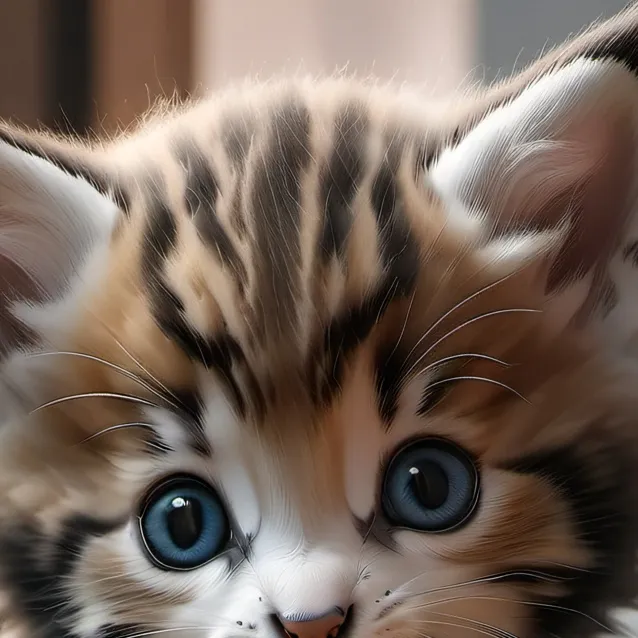 chat with ai character: cat eating fries