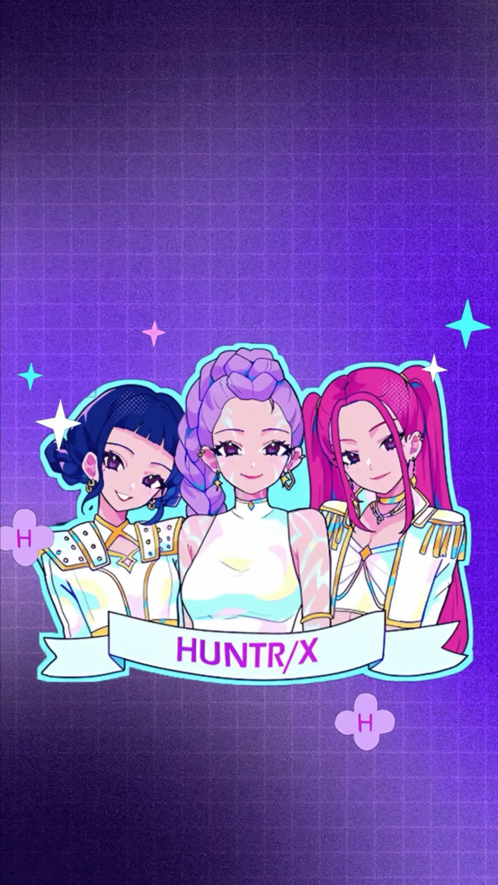 ai character: Huntrix background