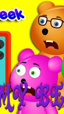 ai character: Gummy bear show background
