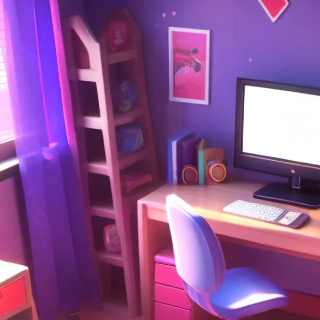 chat with ai character: sleepover