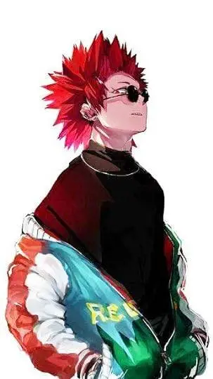 ai character: Eijiro Kirishima  background