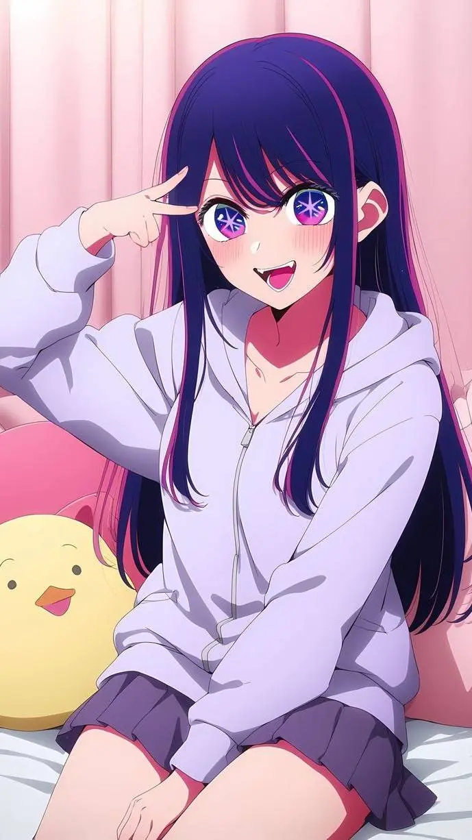 ai character: Hoshino AI • P3 background