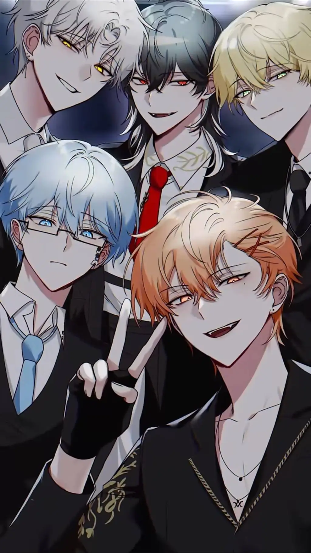 ai character: ••The 5 Husbands•• background