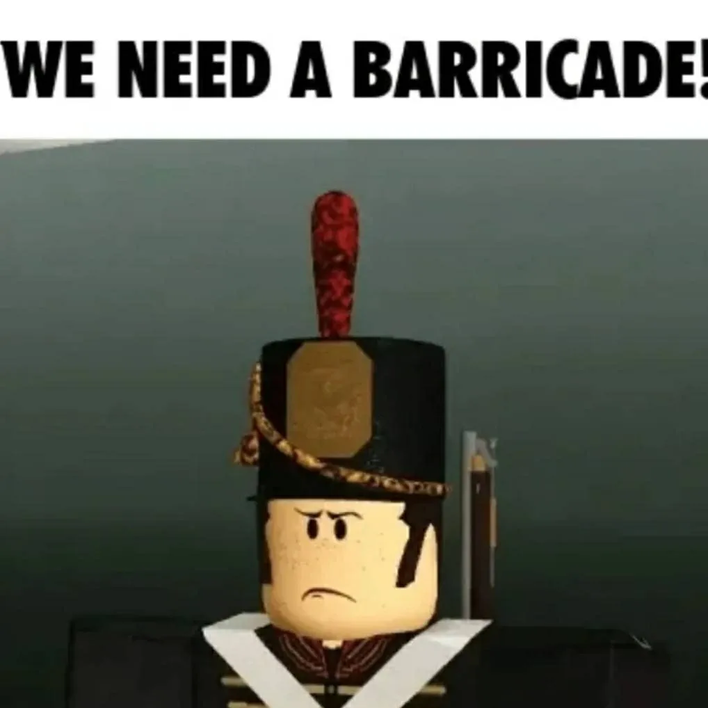 chat with ai character: we need barricade!