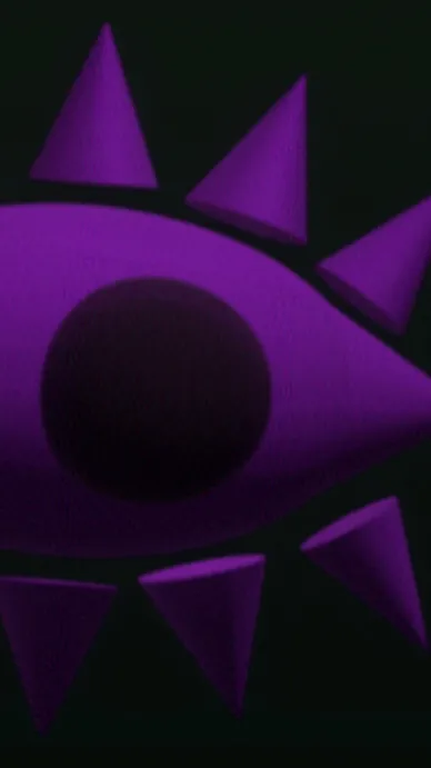 ai character: Purple SCOPOMANIA  background