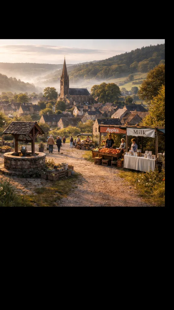 ai character: Town of Essencson background