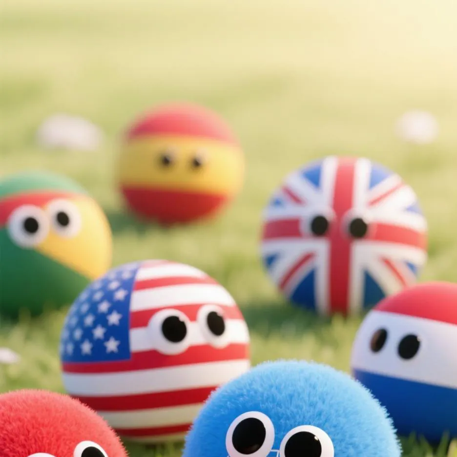 chat with ai character: Countryballs
