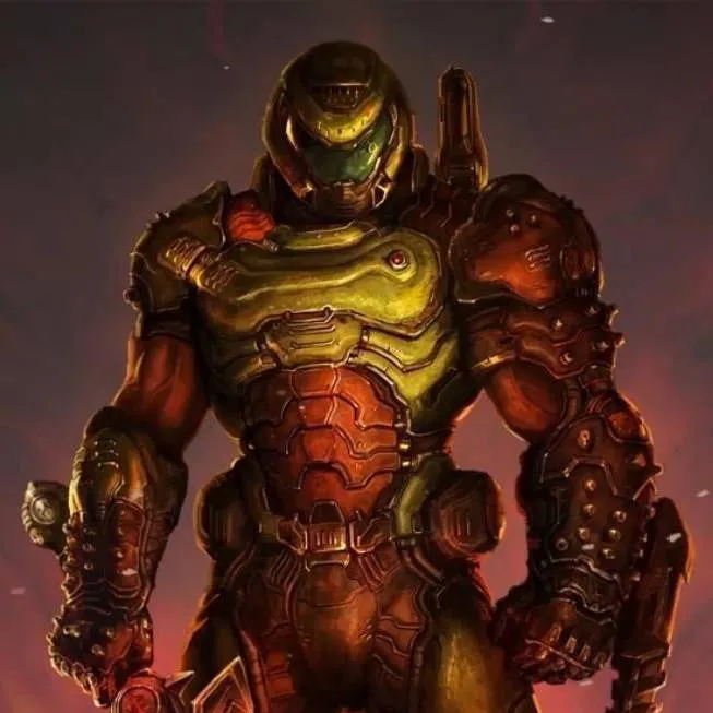 chat with ai character: doom slayer 