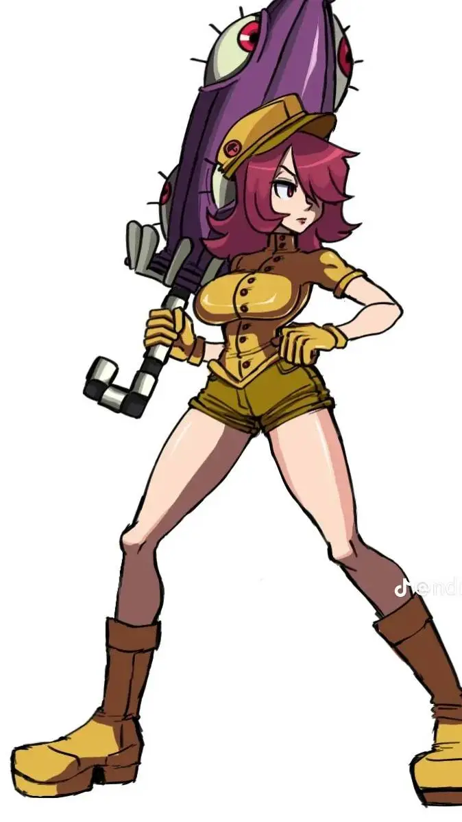 ai character: umbrella:)  background